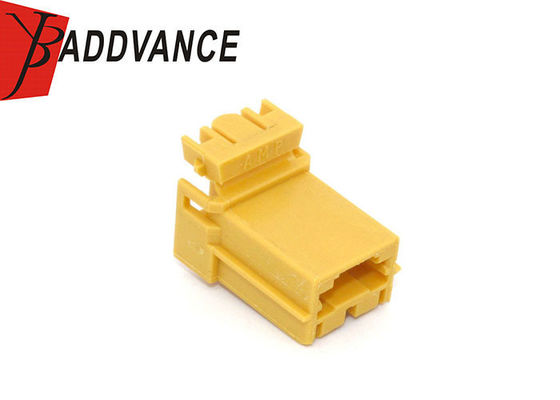 348793-3 2 Pin Female TE Connectivity AMP Connectors Yellow Color
