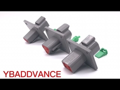 Serie DT con conector de montaje en brida