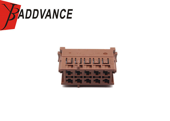 A0525456526 705-489 Automotive Brown 10 Pin Female Terminal Connector For Mercedes Benz