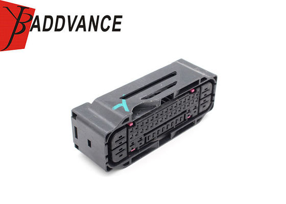 46 Pin  Black Female PBT-GF20 Automotive Sealed Connector For VW