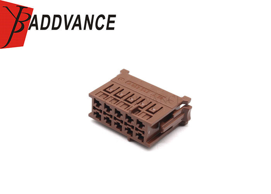 A0525456526 705-489 Automotive Brown 10 Pin Female Terminal Connector For Mercedes Benz