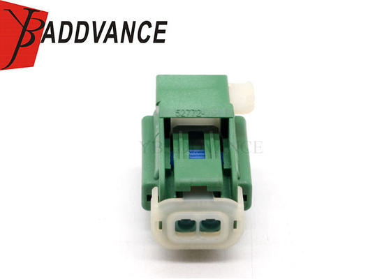 Fast Shipping Female 2 Pin Green Color  Connector Housing With Terminals 55200200