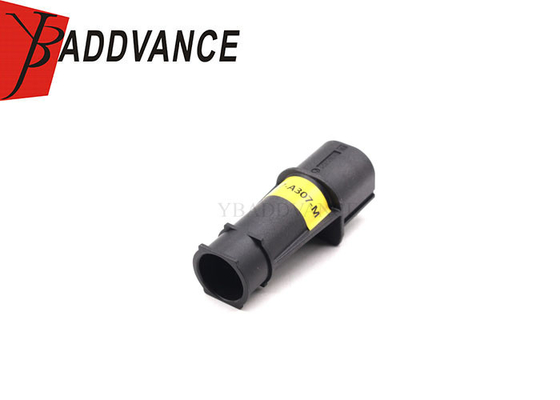 26345725 9697-A307-M Delphi Automotive Electrical Male 1 Pin Connector Plug For GM