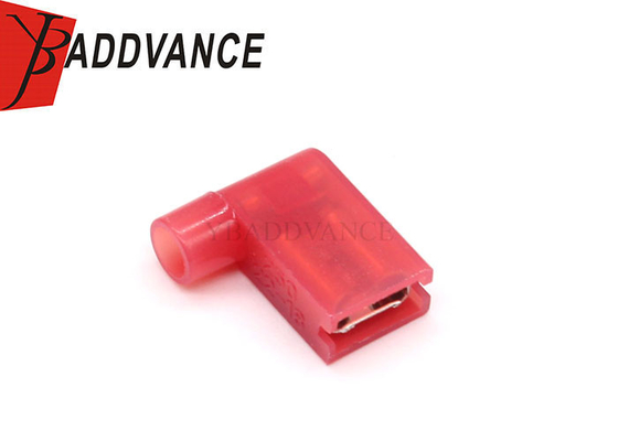 FLDNY1.25-250 Female Quick Disconnects Insulated Crimp Disconnectors Red Flag Terminal