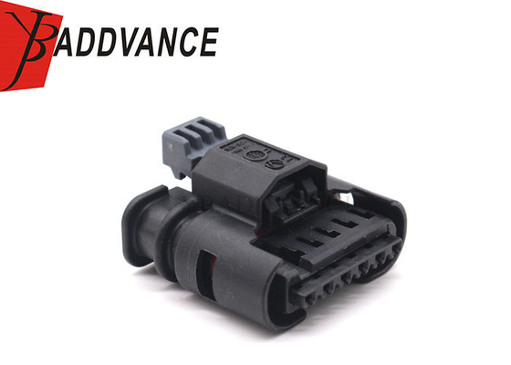 806-524 6 Pin Female Hirschmann 1.2mm(050) Black PA66 GF35 Auto Electrical Connectors