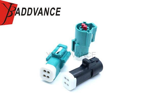 4 Pin Female Electrical Auto Sealed Oxygen Sensor Connector Green for Ford Falcon