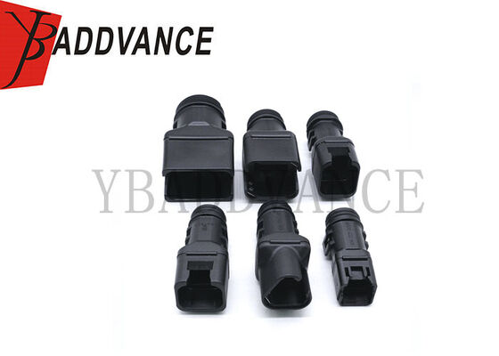 1011-227-0205 Deutsch DT Series Straight Black Backshell Connector Cover for 2 3 4 6 8 12 Female Plug
