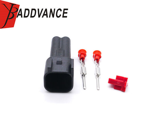EPC 2 Pin 1.5mm(060) Male Sealed Connectors for Fuel Injector Connector