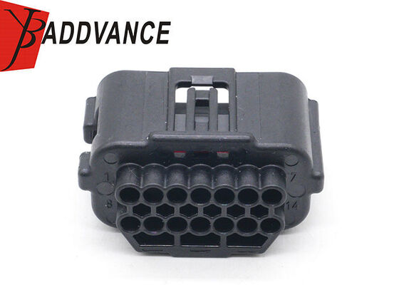 MG645724-5 14 Pin Auto Waterproof Car Front Rear Bumper Reversing Radar Parking Sensor Connector