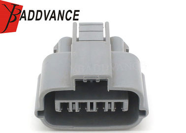 4 Pin Female Grey Electric Waterproof Connector with Terminals