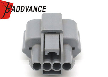 4 Pin Female Grey Electric Waterproof Connector with Terminals