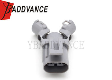 Electrical 2 Pin Female Connector Housing Grey Color Lightweight BC7026Y-2.8-21