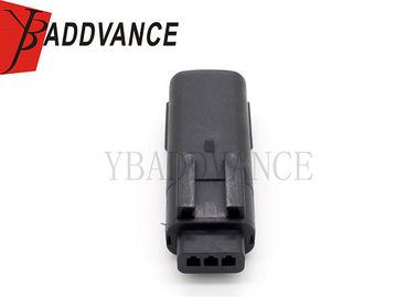 Black Color Automotive Electrical Connectors 3 Pin 334810301 Male OEM Standard