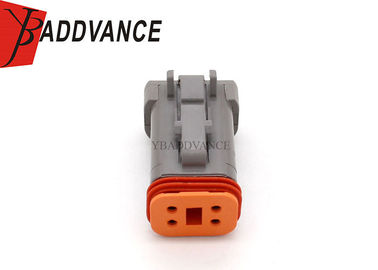 Rectangular Deutsch Automotive Connectors 4 Way Female DT Connector Housing DT06-4S-CE01