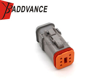 DT06-6S-E003 Deutsch Automotive Connectors 6 Pin DT Series Female Connector With Wedgelock And Long Cap