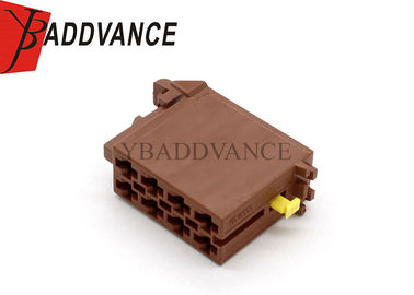 Brown 8 Pin Connector 357035447A Radio Electrical Connector For Audi VW