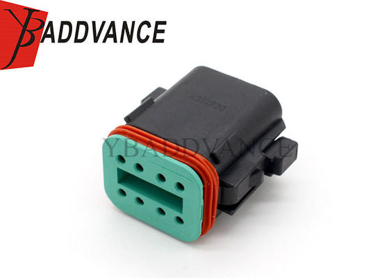 DT06-08SA-EP07 TE Deutsch Automotive Connectors B Key Black 8 Pin Connector