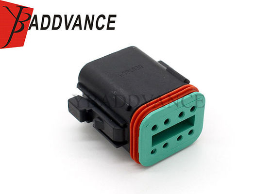 DT06-08SA-EP07 TE Deutsch Automotive Connectors B Key Black 8 Pin Connector