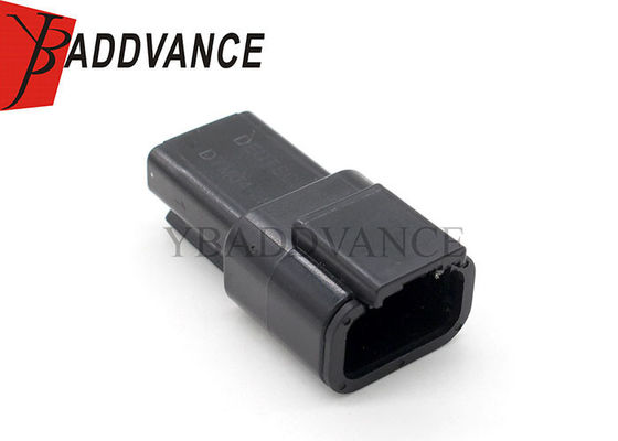 DTM04-3P-E004 Deutsch Automotive Connectors 3 Pin Receptacle Black Color