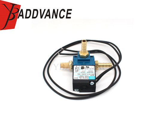 Válvula electromagnética 35A-ACA-DDBA-1BA del control del alza de 3 maneras con el silenciador de cobre amarillo para BMW