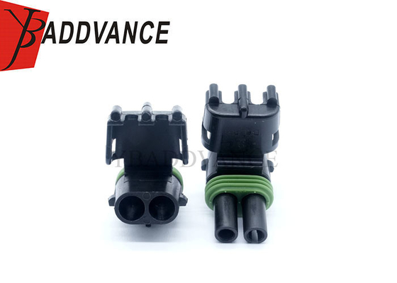 12015792 Conector de 2 pines Conectores de paquetes meteorológicos Kit Conectores eléctricos de automóviles impermeables