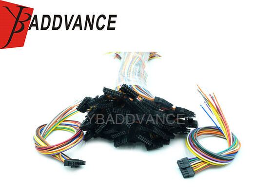 43025-1600 Conector hembra de 16 vías y 2 filas Micro-Fit 3.0 Series, paso de 3 mm, con colas