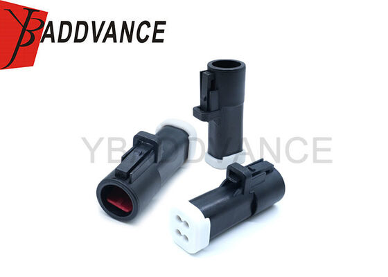 Conector de sensor de oxígeno automático de 4 pines masculino de la serie 1.5 negro para Ford Falcon F150 95-10 Explorer