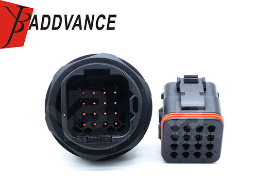 16 pines de brida redonda ECU It Auto eléctrico conector masculino femenino 132016-000 132016-001