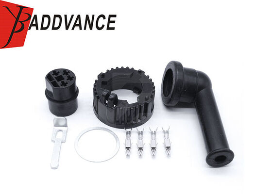 Conector de sensor de kilometraje y velocidad de nylon de 4 pines y 3,5 mm para automóvil DJ7047YA-3.5-21