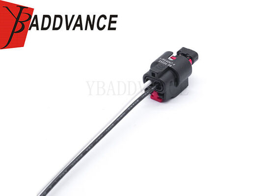 1-1924067-1 Conector de mazos de cables negros de 2 pines con B66A2, CE2282, Tyco/AMP/TE Connectivity/AMP