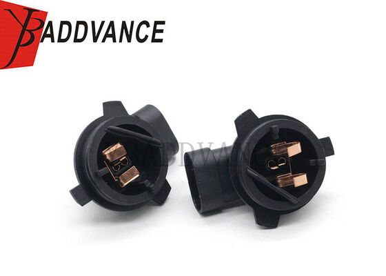 Conector de soporte de lámpara de enchufe de iluminación de plástico negro de 2 pines 92164-M7050 para coche Kia Forte 2019-2021