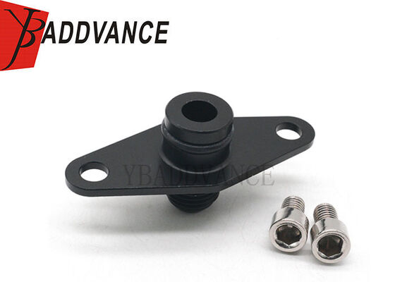 FRF6AN-LC Fuel Rail Fitting Flange de drenaje de aceite ajuste Evo 7 8 9 DSM 3S BMW S1000RR M1000RR