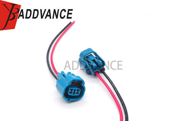 6189-0031 HX040 Conector Hembra para Portalámparas de Faro Antiniebla Sellado IP67 de 2 Pines con Cable